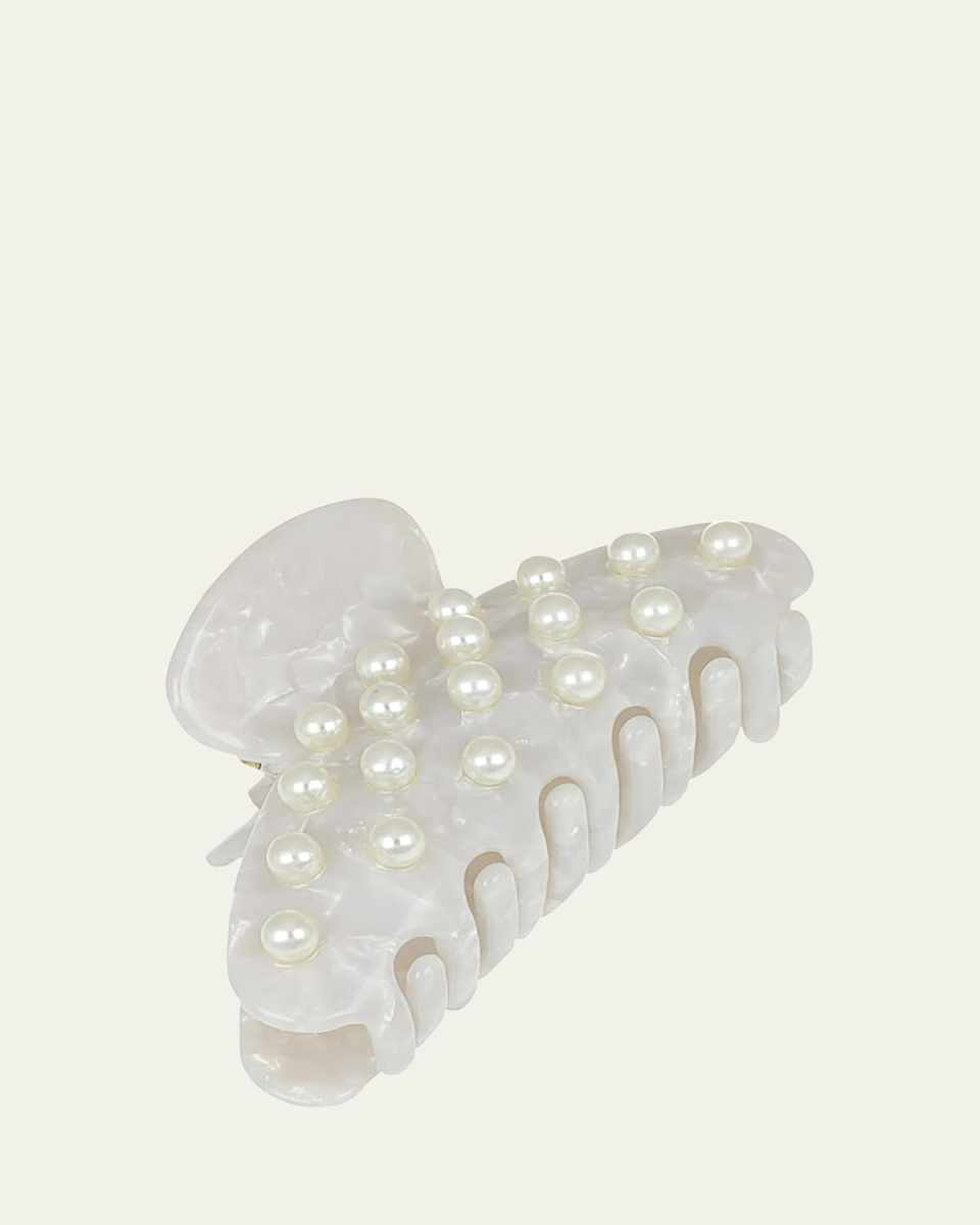 Paris Pearly Jaw Clip